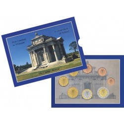 IRLANDA CARTERA OFICIAL EUROS 2003 SC 1+2+5+10+20+50 Centimos + 1 EURO + 2 EUROS 2003 UNC BU SET Eire Ireland