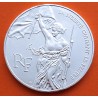 FRANCIA 100 FRANCOS 1993 MUSEO DEL LOUVRE KM.1018.1 MONEDA DE PLATA SC + IMPERFECCIONES France 100 Francs SILVER