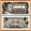 BOTSWANA 1 PULA 1983 ANTILOPES, CEREALES y PRESIDENTE Pick 6A BILLETE SC Africa UNC BANKNOTE