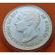 1,30 ONZAS x MEDALLA FNMT HISTORIA DE LA PESETA ESPAÑA 5 PESETAS 1875 * 18/75 DEM ALFONSO XI PLATA 44 gramos 925 milésimas