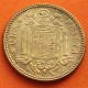 @MUY RARA NUEVA@ ESPAÑA 1 PESETA 1953 * 19 54 FRANCISCO FRANCO KM.775 MONEDA DE LATON SC Alguna Imperfección