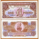 INGLATERRA 1 LIBRA 1956 BRITISH ARMED FORCES 3th Serie Pick M29 BILLETE SC UK 1 POUND UNC BANKNOTE
