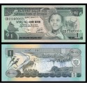 ETIOPIA 1 BIRR 1976 CASCADAS EN RIO y NIÑO NATIVO Firma 2 Pick 30B BILLETE SC Ethiopia UNC BANKNOTE