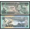 ETIOPIA 1 BIRR 1976 CASCADAS EN RIO y NIÑO NATIVO Firma 2 Pick 30B BILLETE SC Ethiopia UNC BANKNOTE