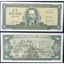 CUBA 1 PESO 1988 JOSE MARTI y FIDEL CASTRO ENTRANDO EN LA HABANA Pick 102B BILLETE SC UNC BANKNOTE