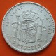 ESPAÑA 5 PESETAS 1878 * 18 78 DEM REY ALFONSO XII KM.676 MONEDA DE PLATA (DURO) Spain silver R/1