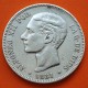 ESPAÑA 5 PESETAS 1881 * 18 81 MSM REY ALFONSO XII KM.676 MONEDA DE PLATA (DURO) @RARA@ Spain silver R/2