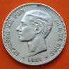 ESPAÑA 5 PESETAS 1881 * 18 81 MSM REY ALFONSO XII KM.676 MONEDA DE PLATA (DURO) @RARA@ Spain silver R/2