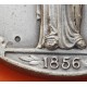 @RARA@ ESPAÑA 1956 1856 MEDALLA CENTENARIO DEL BANCO DE ESPAÑA PLATA ESTUCHE 75 gramos 50 mm