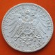 . @PRECIOSA@ REINO DE WUERTTEMBERG Alemania 3 MARCOS 1914 F WILHELM II KM.635 MONEDA DE PLATA Germany Deutsches Reich DREI MARK