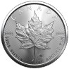 . 1 aaacoin @1ª MONEDA con CARLOS III@ CANADA 5 DOLARES 2024 HOJA DE ARCE King CHARLES MONEDA DE PLATA Maple Leaf ONZA OZ