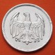 ALEMANIA 1 MARCO 1924 A ÁGUILA - República del WEIMAR KM.42 MONEDA DE PLATA MBC+ Germany 1 Mark