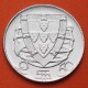@ESCASA@ PORTUGAL 2,50 ESCUDOS 1947 CARABELA KM.580 MONEDA DE PLATA EBC- República Portuguesa silver