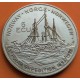 NORUEGA 5 ECU 1993 BARCO EN LA 1ª EXPEDICIÓN AL CIRCULO POLAR ARTICO KM.X.11 MONEDA DE NICKEL SC- Norway