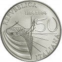 ITALIA 5 EUROS 2004 RADIO TELEVIISIÓN ITALIA RAI KM.254 MONEDA DE PLATA SC 0,54 Onzas PROCEDE DE CARTERA OFICIAL
