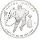 CANADA 1 DOLAR 1993 STANLEY CUP HOCKEY SOBRE HIELO KM.235 MONEDA DE PLATA PROOFLIKE Silver $1 Dollar