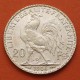. FRANCIA 20 FRANCOS 1914 MARIANNE y GALLO KM.857 MONEDA DE ORO SC- France gold coin