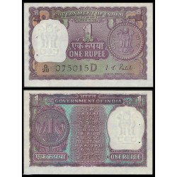 INDIA 1 RUPIA 1989 PUERTO CON EXPLOTACION PETROLERA ANTIGUA MONEDA Pick 78AD BILLETE SC @GRAPAS@ 1 Rupee UNC BANKNOTE