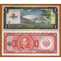 EL SALVADOR 1 COLON 1982 PRESA HIDROELECTRICA y CRISTOBAL COLON Pick 133A BILLETE SC UNC BANKNOTE
