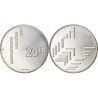 . @ESCASA@ SUIZA 20 FRANCOS 1991 CONFEDERACION HELVETICA 700 ANIVERSARIO KM.70 MONEDA DE PLATA SC Switzerland