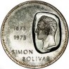 . @VER FOTOS@ VENEZUELA 10 BOLIVARES 1973 SIMON BOLIVAR KM.45 MONEDA DE PLATA EBC + IMPERFECCIONES 0,86 Onzas