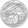 @ESCASA@ SUIZA 20 FRANCOS 2011 B FERROCARRIL PILATUS Railway MONEDA DE PLATA SC Switzerland 20 Francs PILATUSBAHN