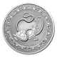. 1 aaacoin NIUE 2 DOLARES 2021 Serie Animales Celestiales BLACK TURTLE 5ª MONEDA DE PLATA CAPSULA silver OZ Tortuga Negra ONZA