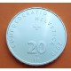 SUIZA 20 FRANCOS 2010 B HENRY DUNANT CRUZ ROJA FUNDADOR MONEDA DE PLATA SC Switzerland 20 Francs
