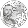 SUIZA 20 FRANCOS 2010 B HENRY DUNANT CRUZ ROJA FUNDADOR MONEDA DE PLATA SC Switzerland 20 Francs