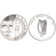 IRLANDA 10 EUROS 2006 ESCRITOR SAMUEL BECKETT KM.45 MONEDA DE PLATA PROOF Ireland Eire silver coin 0,85 ONZAS