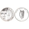 IRLANDA 10 EUROS 2006 ESCRITOR SAMUEL BECKETT KM.45 MONEDA DE PLATA PROOF Ireland Eire Irland silver coin