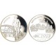 FRANCIA 1,50 EUROS 2003 CORREDOR MUNDIAL DE ATLETISMO KM.1996 MONEDA DE PLATA PROOF 1-1/2 Courir 0,65 ONZAS