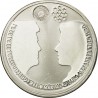 HOLANDA 10 EUROS 2002 BODA REAL DEL PRINCIPE GUILLERMO y MAXIMA MONEDA DE PLATA SC ROYAL WEDDING 0,53 ONZAS