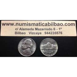 ESTADOS UNIDOS 5 CENTAVOS 1965 P JEFFERSON NICKEL SC CENT USA