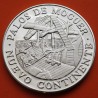 MEXICO 1 ONZA 1990 NUEVO CONTINENTE PALOS DE MOGUER - COLUMNARIO MEDALLA DE PLATA PURA 999 Mejico silver OZ MONEDA
