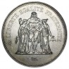 FRANCIA 50 FRANCOS 1974 HERCULES KM.941.1 MONEDA DE PLATA SC + IMPERFECCIONES France silver 0,87 ONZAS