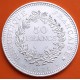 FRANCIA 50 FRANCOS 1975 HERCULES KM.941.1 MONEDA DE PLATA SC + IMPERFECCIONES France silver 0,87 ONZAS