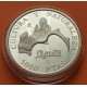 . 1,60 ONZAS x ESPAÑA 5000 PESETAS 1996 CULTURA y NATURALEZA 3ª Serie GAUDI PARQUE GUELL MONEDA DE PLATA CAPSULA FNMT