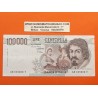 . @PVP NUEVO 185€@ ITALIA 100000 LIRAS 1983 PINTOR CARAVAGGIO Serie UA 027756 W Pick 110 BILLETE MBC+ Italy banknote