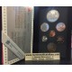 CANADA 1989 PRESTIGE SET 1+5+10+25+50 Centavos + 1 Dolar CANOA Nickel + 1 DOLAR 1989 INDIOS MACKENZIE RIVER PLATA