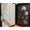 CANADA 1997 PRESTIGE 1+5+10+25+50 Centavos PLATA + 1 Dolar GANSO + 1 DOLAR 1997 HOCKEY + 2 DOLARES OSO PLATA y ORO