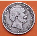 @ESCASA@ HOLANDA 1/2 GULDEN 1868 REY GUILLERMO III KM.92 MONEDA DE PLATA MBC The Netherlands silver WILLEM