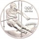 AUSTRIA 200 SCHILLINGS 1995 SKI CENTENARIO DEL COI 1896 1996 KM.3027 MONEDA DE PLATA PROOF cápsula 1 ONZA