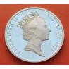 1 onza x AUSTRALIA 5 DOLARES 1997 BARCO DE VAPOR - ISABEL II KM.545 MONEDA DE PLATA PROOF River Steamboat