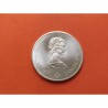 CANADA 5 DOLARES 1974 XXI OLIMPIADA DE MONTREAL 76 INDIO EN CANOA KM.92 MONEDA DE PLATA SC Canoeing