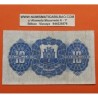 . @PVP NUEVO 650€@ GIBRALTAR 10 SHILLINGS 1958 VISTA DEL PEÑON y CASTILLO Pick 17 BILLETE MUY CIRCULADO Colonia de Inglaterra