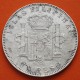 @RARA - ISLAS FILIPINAS@ ESPAÑA Rey ALFONSO XIII 1 PESO 1897 SGV KM.154 MONEDA DE PLATA (DURO) Spain silver coin 5 PESETAS 1897