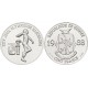 GUINEA 100 FRANCOS 1988 LANZADOR DE DISCO OLIMPIADA DE BARCELONA 92 KM.57 MONEDA DE PLATA SC Guinee silver