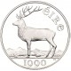 IRLANDA 10 ECU 1990 VENADO y ARPA KM.X.2 MONEDA DE PLATA PROOF Ireland Eire PRE-EURO silver coin 0,83 ONZAS OZ
