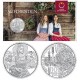 . 1 aaaaacoin @BLISTER - PLATA@ AUSTRIA 10 EUROS 2025 LINO DIRNDL Serie TRAJES TRADICIONALES 1ª MONEDA SIN CIRCULAR